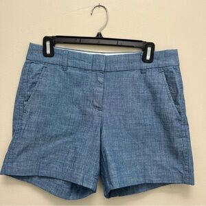 J. Crew Factory Women's 5” Classic Chambray Short Size 4
